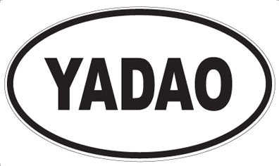 YADAO - Oval Sticker