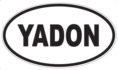 YADON - Oval Sticker