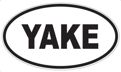 YAKE - Oval Magnet