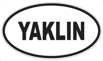 YAKLIN - Oval Magnet