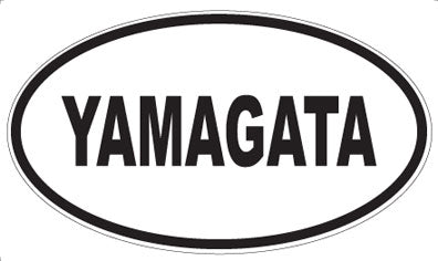 YAMAGATA - Oval Sticker