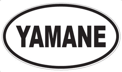 YAMANE - Oval Sticker