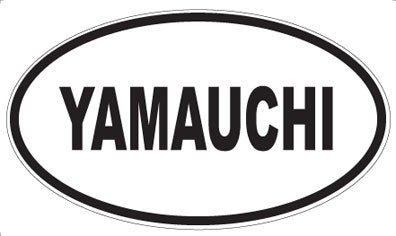 YAMAUCHI - Oval Magnet