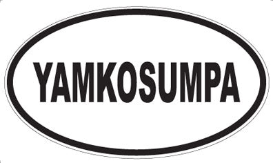 YAMKOSUMPA - Oval Sticker