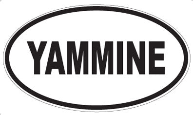 YAMMINE - Oval Sticker