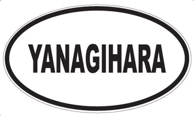 YANAGIHARA - Oval Magnet