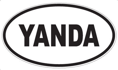 YANDA - Oval Magnet