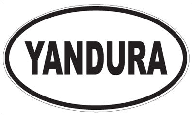 YANDURA - Oval Magnet