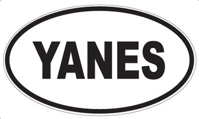 YANES - Oval Magnet