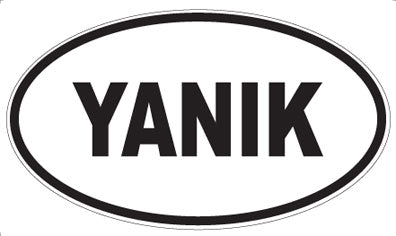 YANIK - Oval Magnet