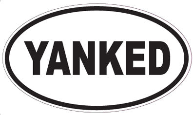 YANKED - Oval Sticker