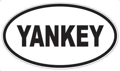 YANKEY - Oval Sticker