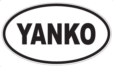 YANKO - Oval Magnet
