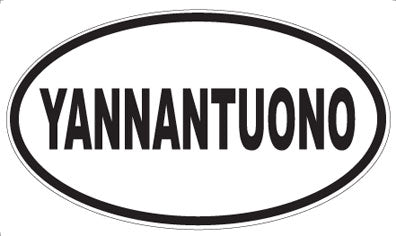 YANNANTUONO - Oval Magnet
