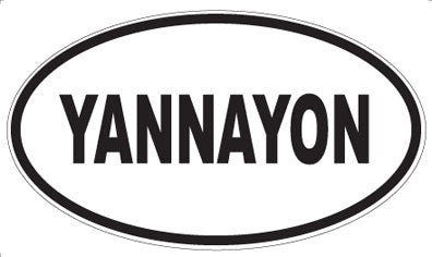 YANNAYON - Oval Magnet