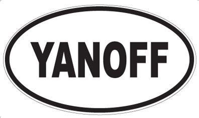 YANOFF - Oval Magnet