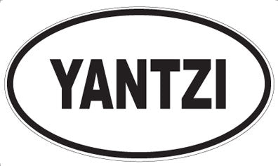 YANTZI - Oval Magnet