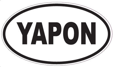 YAPON - Oval Sticker