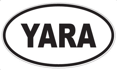 YARA - Oval Magnet