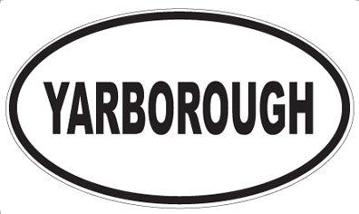 YARBOROUGH - Oval Magnet