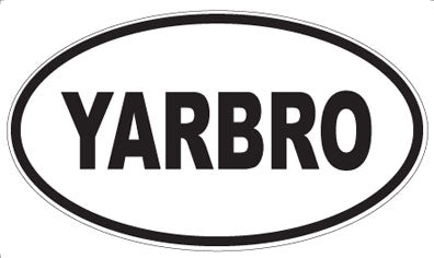 YARBRO - Oval Sticker