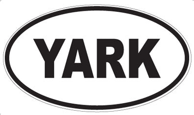 YARK - Oval Sticker