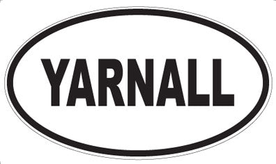 YARNALL - Oval Magnet