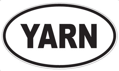YARN - Oval Magnet