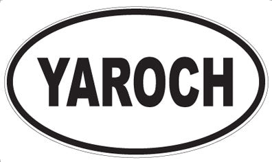 YAROCH - Oval Magnet