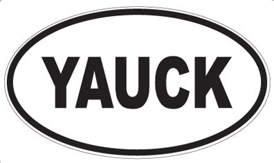 YAUCK - Oval Magnet