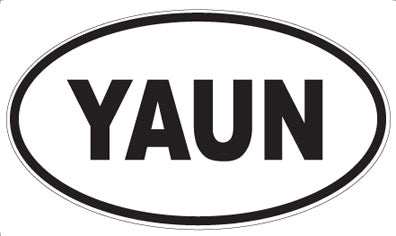 YAUN - Oval Magnet