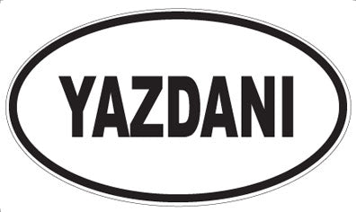 YAZDANI - Oval Magnet