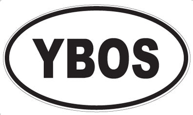 YBOS - Oval Sticker