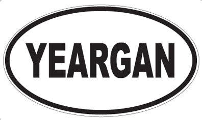YEARGAN - Oval Magnet