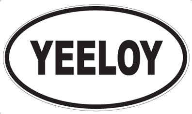 YEELOY - Oval Sticker
