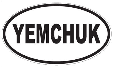 YEMCHUK - Oval Sticker