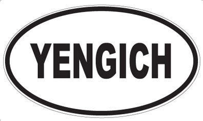 YENGICH - Oval Magnet