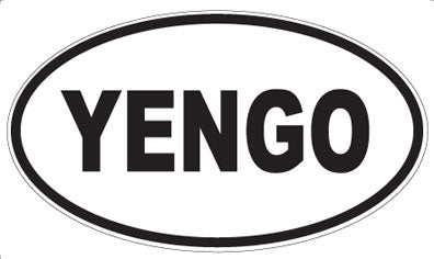 YENGO - Oval Sticker