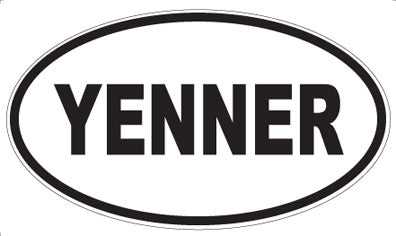 YENNER - Oval Magnet