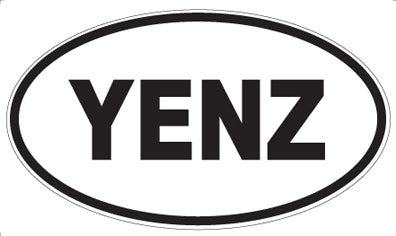 YENZ - Oval Magnet