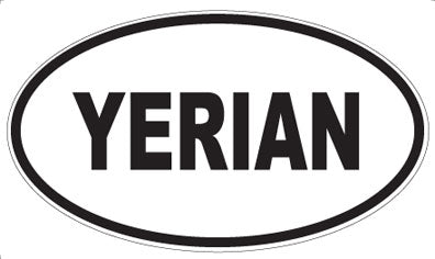 YERIAN - Oval Magnet