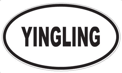 YINGLING - Oval Sticker