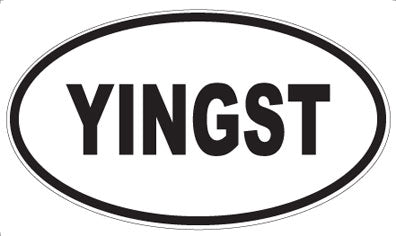 YINGST - Oval Magnet