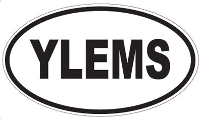 YLEMS - Oval Sticker