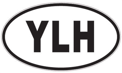 YLH - 3 Letter Initials Oval Magnet