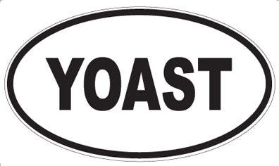 YOAST - Oval Sticker