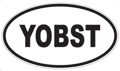 YOBST - Oval Magnet