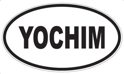 YOCHIM - Oval Sticker
