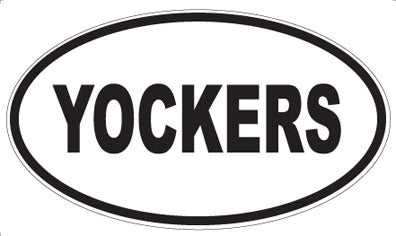 YOCKERS - Oval Sticker