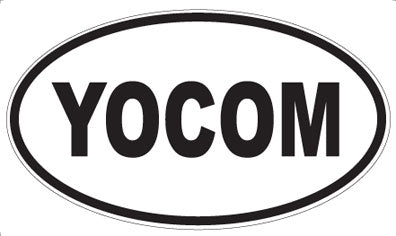YOCOM - Oval Sticker